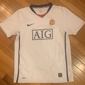 Nike Manchester United white jersey
